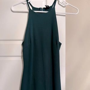 Windsor Forest Green Cocktail Dress
